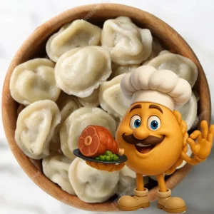 Пельмени с курицей